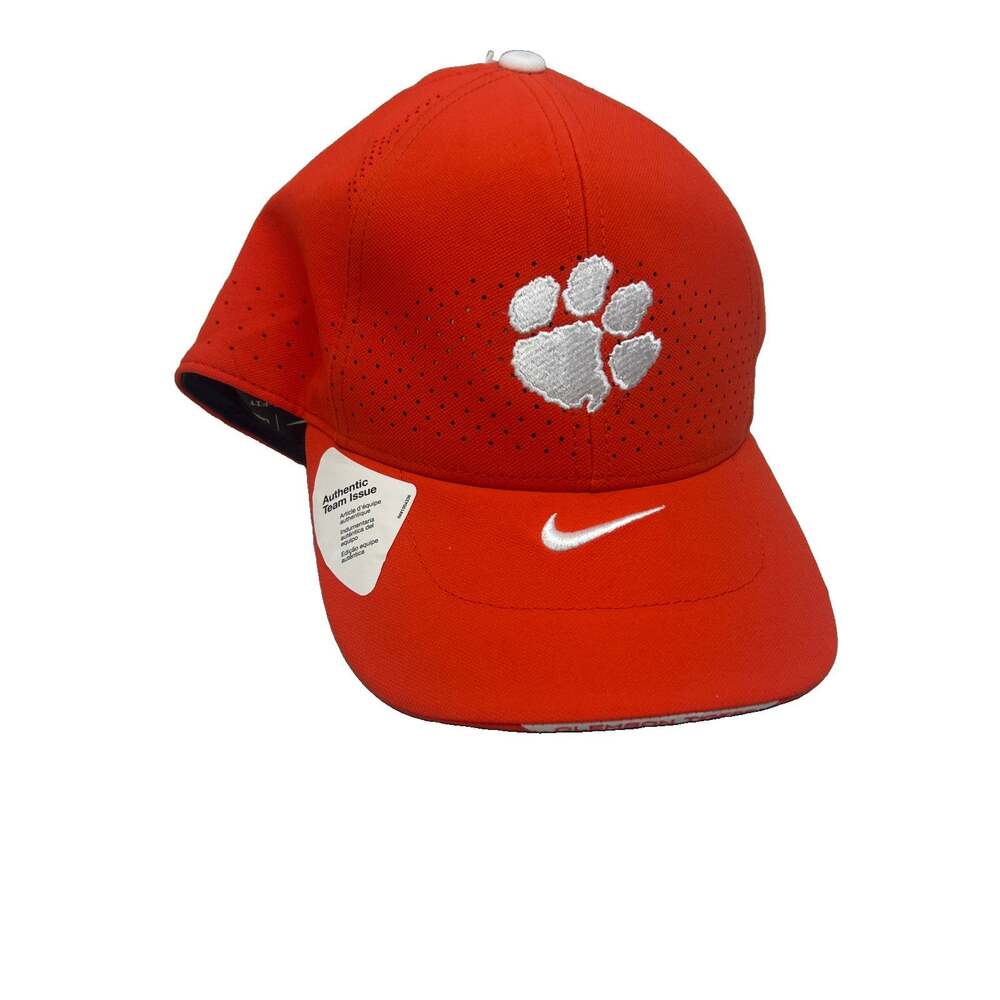 Nike Clemson Tigers On Field Team Issue Sideline Cap Orange Hat